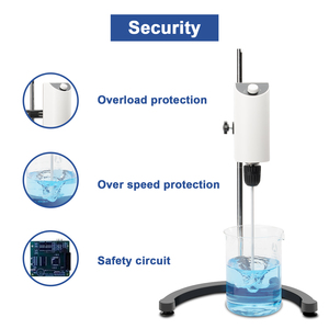 Lsdbio phòng thí nghiệm kỹ thuật số homogenizer <span class=keywords><strong>overhead</strong></span> KHUẤY TRỘN OEM 10L DC động cơ bàn chải - Product Image 6