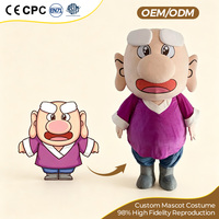 Fabricant OEM ODM, costume de poupée sculptée en 3D sur mesure, costume de mascotte de dessin animé pour les événements scolaires, les événements d'entreprise et les événements de marque