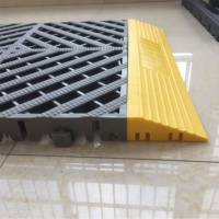 KCX - Baldosas de Plástico Encajables Antideslizantes de Alta Resistencia de 3 cm de Grosor para Suelos de Garaje, Baldosas 3D para Garaje y Lavadero de Autos