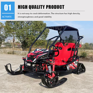 Hot bán động cơ điện Off Road Racing karting xe snowmobiles đi Kart cho trẻ em và người lớn - Product Image 2