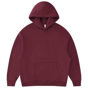 Großhandel Hochwertige Samt-Gefütterte Freizeit-Hoodie-Sets für Kinder 350g Individueller Logodruck Unisex Sweatshirt & Jogginghosen Sets - Product Image 6
