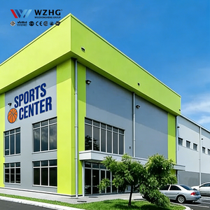 Edificio de Estructura de Acero Permanente para Pista de Tenis Profesional con Resistencia a Nieve Pesada, Ignífugo, Cumple con Códigos de Construcción de EE. UU. y Australia - Product Image 1