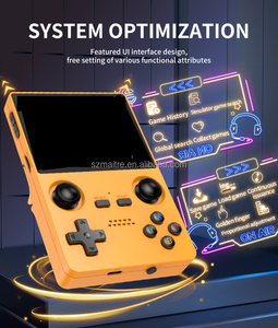 La más nueva consola de juegos portátil Powkiddy X35S, sistema Linux, reproductor de vídeo de bolsillo portátil, consola de juegos con pantalla IPS de 3,5 pulgadas - Product Image 2