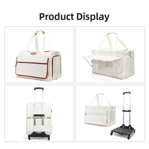 Sac de transport convertible 2 <span class=keywords><strong>en</strong></span> 1 pour animaux de compagnie, transformable <span class=keywords><strong>en</strong></span> deux sacs individuels pour un usage quotidien - Product Image 4