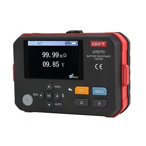 UNI-T UT677C เครื่องทดสอบความต้านทานภายในแบตเตอรี่แบบพกพา 0 3 เครื่องวัดความต้านทานแบบดิจิตอล รองรับการเก็บข้อมูล - Product Image 3