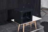 Rak Dinding VBS 6U Terbongkar, Casing Server IT Kecil, Kustomisasi OEM, Ukuran 530x300x400mm
