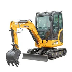 3.5ton Mini Excavator With Cab With Other Excavator Attachment