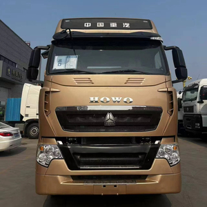 Camión Tractor HOWO T7H 6x4 <span class=keywords><strong>usado</strong></span> 540HP <span class=keywords><strong>MAN</strong></span> Motor de bajo kilometraje 2020 2021 2022 Euro V Suspensión neumática 600L Tanque - Product Image 1