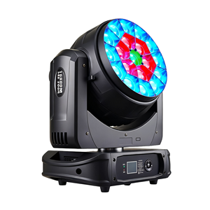 UNOXINE 19*40W RGBW Bee Eye LED Zoom Wash Moving Head Light avec contrôle DMX pour la production <span class=keywords><strong>de</strong></span> scène et d'événements - Product Image 2