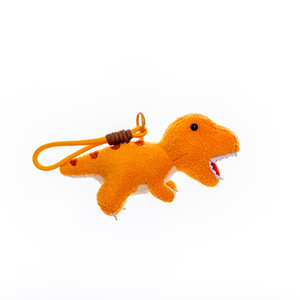 Miniature Lifelike Tyrannosaurus Rex Plush Toy <b>Keychain</b> Bag Charms Stuffed Animal <b>Keychain</b> Fluffy Gifts - Product Image 4