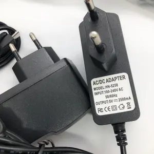 EU-Version USB-Netzteil Schwarzes Ladegerät 5V 3A EU-Stecker Adaptador