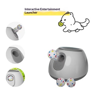 Lanzador de Pelotas Automático Más Vendido, con Enchufe o a Pilas, para Perros Rango: 10 - 30 pies. Lanzador de Pelotas de Tenis para Perros - Product Image 4