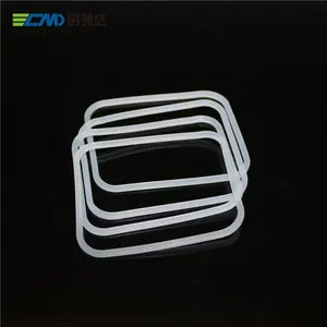 Manufacturer Silicone rectangle sealing ring Custom Clear Silicone Rubber Flat Gasket Seals Rectangle Ring