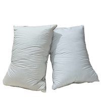 Oreiller en plumes de canard naturelles douces pour la maison et l'hôtel, hauteur de 3 cm, écologique, hypoallergénique, antibactérien, non toxique, respirant