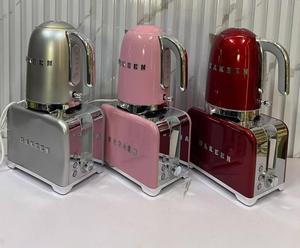 <span class=keywords><strong>Grille</strong></span>-<span class=keywords><strong>pain</strong></span> robuste 2 fentes 1000W avec bouilloire électrique 2L en acier inoxydable, ensemble <span class=keywords><strong>grille</strong></span>-<span class=keywords><strong>pain</strong></span> automatique pour le marché de l'Afrique de l'Ouest et du Togo - Product Image 1