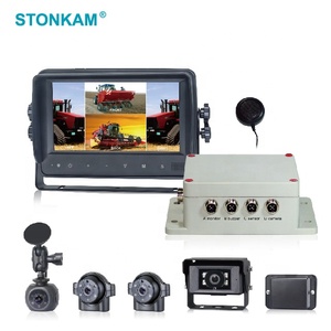 STONKAM impermeabile da 7 pollici sistema di monitoraggio <span class=keywords><strong>auto</strong></span> HD <span class=keywords><strong>Monitor</strong></span> della <span class=keywords><strong>telecamera</strong></span> per <span class=keywords><strong>auto</strong></span> Quad-view - Product Image 2