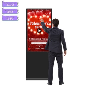 32inch 43inch 49inch Advertising Screen 2K 4K <strong>Lcd</strong> <strong>Display</strong> Portable Kiosk <strong>Android</strong> Digital Signage - Product Image 2