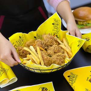 Wholesale Customized Printed Logo Eco-Friendly Recyclable Greaseproof Waterproof <b>Food</b> Grade Disposable Packaging <b>Wrapping</b> <b>Paper</b> - Product Image 4