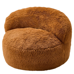 Fauteuil géant pour adulte sans remplissage Grands poufs avec dossier Canapé paresseux - Product Image 1