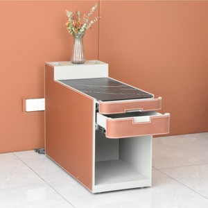 Massage Table With Storage Drawer Multi Functional Coffee Table For Beauty Salon And Home Use Minimalist Nordic Style - Product Image 1