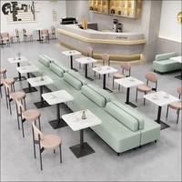 Tables de restaurant sur mesure, ensemble de chaises et tables de salle à manger, chaises en métal modernes, tables et chaises de restaurant à vendre