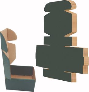 Corrugated Cardboard Art Paper Boxes <strong>Green</strong> Recyclable Printed Paper Small <strong>Gift</strong> Mailer Boxes for Shipping Packaging Craft <strong>Gifts</strong> - Product Image 1