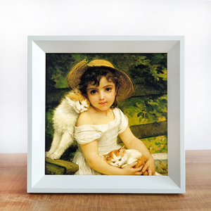 Bán hàng số lượng lớn bé ảnh <span class=keywords><strong>PS</strong></span> khung ảnh đúc 4x4 <span class=keywords><strong>4x6</strong></span> 10x10 A3 A4 inch biểu tượng tùy chỉnh màu trắng bạc khung màu - Product Image 3