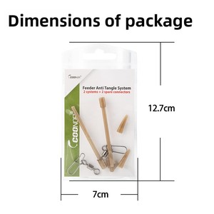 Kuno Europäischer Angelzubehör-Set: Feeder-Verbinder, Karpfenangeln, Drop-Shot-Rig, Schwimmerangeln, QC-Wirbel, Meeresruten-Casting - Product Image 3