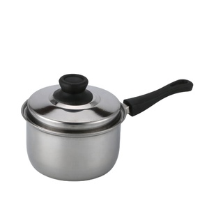 In Acciaio Inox singola maniglia cucina regina set di pentole pentola di zuppa di <span class=keywords><strong>latte</strong></span> pentola con coperchio - Product Image 1