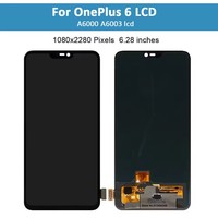 Écrans LCD OLED et TFT en gros pour OnePlus 6/6T A6000, A6003 – Assemblage d'écran tactile de remplacement pour téléphone portable.