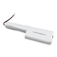 JINTION 3.6V 4000mAh NiMH Baterai Pengganti Lampu Darurat untuk Mackwell B913 9006085 2 Plus 1