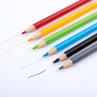 Crayons de couleur à l'eau professionnels en bois, vente en gros, 36 couleurs différentes, crayons de couleur en gros, 36 couleurs