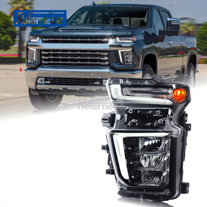 Ensemble de phares à LED compatibles pour <span class=keywords><strong>Chevrolet</strong></span> Silverado 2500/3500HD 2020-2023 Côté conducteur gauche 84738618 GM2502505 - Product Image 2