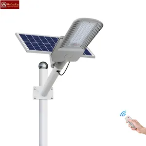 Monocrystalline LED Solar Street Light 30W-150W All-in-One Reflector Aluminum for Outdoor & Garden DC Power Supply