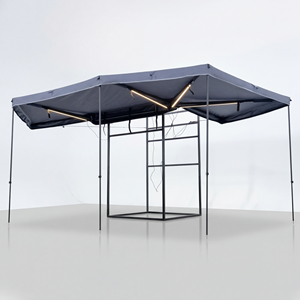 Carpa de Techo para Auto Expandible en Forma de Abanico de 270 Grados, sin Marco, para el Desierto de Gobi, con Impermeabilidad Superior a 3000 mm para Todas las Estaciones - Product Image 2