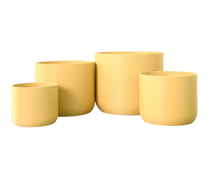 Macetas de flores de esfera personalizadas Macetas de arcilla de fibra para exteriores Fibra de vidrio de alta calidad utilizada con flor/planta verde CLASSIC - Product Image 5