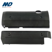 Couvercle de moteur en fibre de carbone pour BMW Série 3 E46 1999-2005