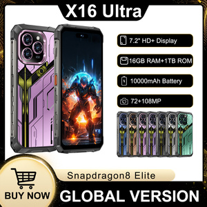 <strong>Rugged</strong> 5G <strong>Smartphone</strong> 16ProMax IP68 Rated HD Display NFC 108MP French Support OLED Android 15 Waterproof Shockproof Dustproof - Product Image 4