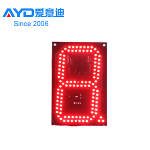 Màn Hình LED <span class=keywords><strong>7</strong></span> Đoạn 8Inch, Bảng Đèn LED Giá Gas Bảng Đèn LED Một Chữ Số Cho Bảng Giá - Product Image 1