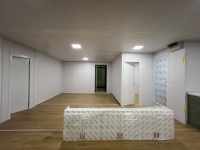 Maison conteneur préfabriquée démontable de 20 pieds avec salle de bain et cuisine – Cabine modulaire préfabriquée
