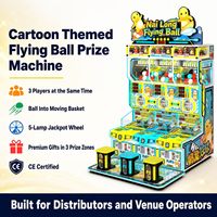 Machine de jeu d'arcade d'intérieur à monnayeur, pour 3 joueurs, avec figurines de dragon et balles volantes, options personnalisables