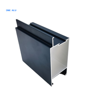 Fenêtres et portes en aluminium certifiées ISO, haute résistance à la corrosion, prix compétitif, profilés d'extrusion série 6000, pliage sur mesure