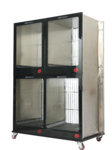 Çok alanlı kuş kafesi yüksek kaliteli ağır tel çelik yetiştiriciliği papağan kafesi üç uzay kuş kafesleri olabilir muhafaza ayrı ayrı - Product Image 3