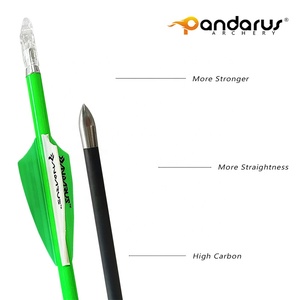 Bắn cung mũi tên carbon tinh khiết cao 4.2mm I.D. Recurve cung và mũi tên cạnh tranh chuyên nghiệp bắn phụ kiện mục tiêu đào tạo - Product Image 6