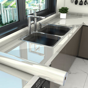 Papier Peint Marbre Auto-Adhésif PVC Étanche Carreaux Muraux 3D pour Crédence de Cuisine et Salle de Bain - Product Image 6