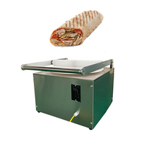 Machine automatique à presser la pâte pour former des pizzas / Machine à presser pour faire des crêpes fines / Presse à pizza