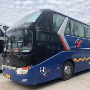 Usado China marca Yutong Usado acessórios de luxo 60 lugares ônibus usado king long city viajar autocarros para venda áfrica