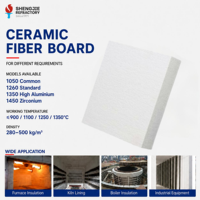 Panneau en mousse de fibre céramique HA à haute teneur en aluminium pour isolation thermique, diamètre de fibre 3-5 µm, haute densité, ignifuge