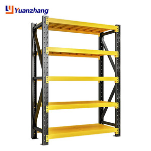 Precio de Fábrica, Estantería de Almacenamiento de Acero Ajustable de 5 Niveles, Unidades de Estanterías de 200 kg a 500 kg, Estanterías y Estantes Apilables de Metal - Product Image 2