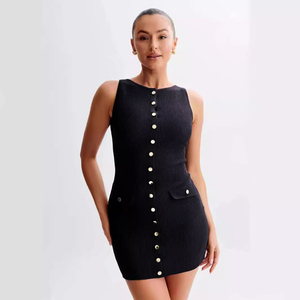 Wholesale Black Woolen Dress Washable Wool Fabric